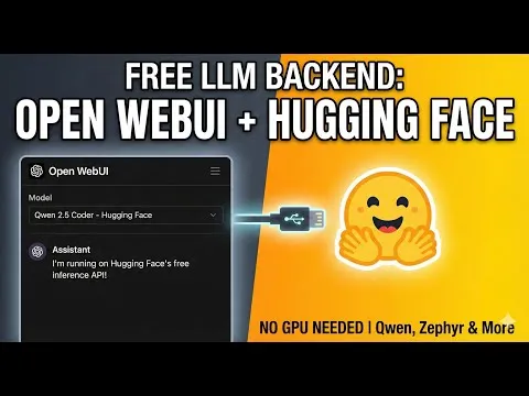 Run LLMs for FREE: Open WebUI + Hugging Face API Setup Guide