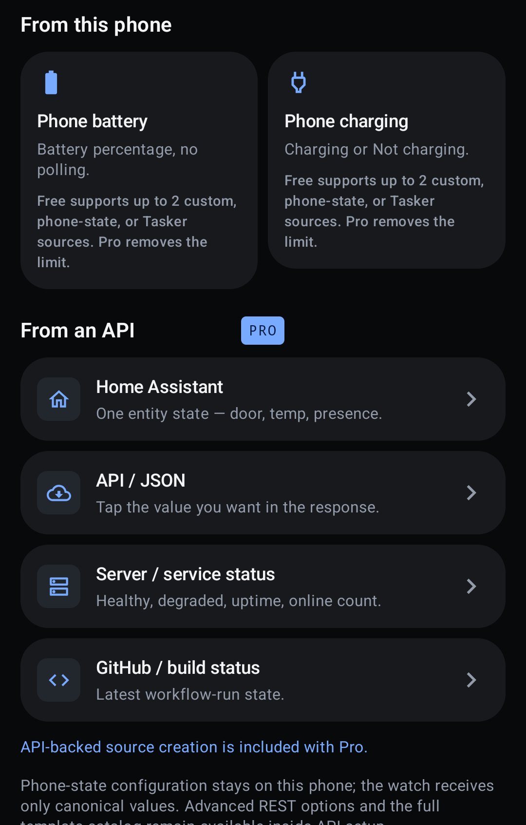 WristBridge: Wear OS Data interface screenshot 6 on Android + Wear OS
